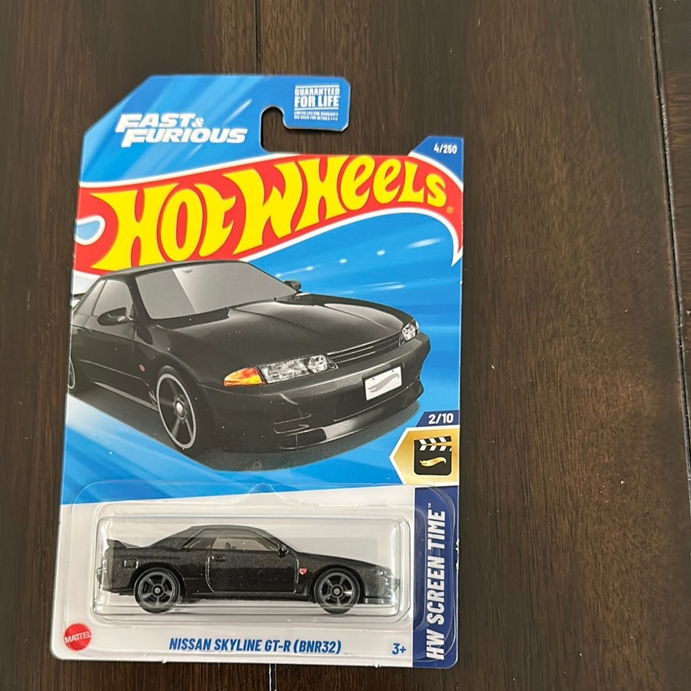 Black Nissan Skyline GT-R (BNR32) Toy Car